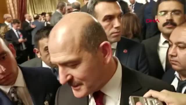 Ankara İçişleri Bakanı Süleyman Soylu, Basın Mensuplarının Sorularını Yanıtladı
