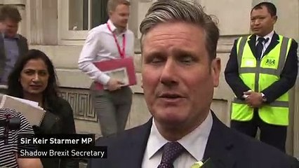 Brexit talks have resumed between the government and Labour