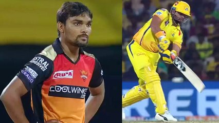 IPL 2019 CSK vs SRH: Suresh Raina hits 22 runs off Sandeep Sharma over | वनइंडिया हिंदी