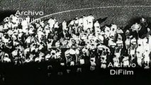 Inicio del campeonato de futbol Eva Peron en Racing Club 1951