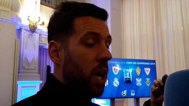 Jorge Cuesta, entrenador del Juvenil del Celta, tras el sorteo de la Copa de Campeones