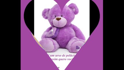 Você não é urso de pelúcia, mas ainda assim quero você [Frases e Poemas]