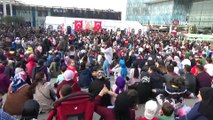 Jandarma konserine yüzlerce insan akın etti