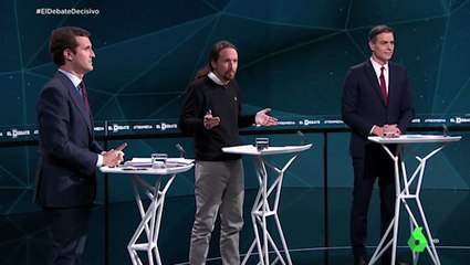 El ‘curilla’ Iglesias hace de moderador abroncando al resto de candidatos