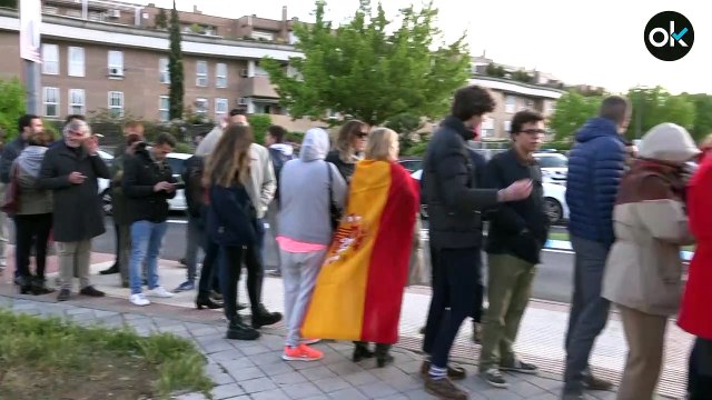 Acto de VOX en la plaza de toros de las Rozas de Madrid