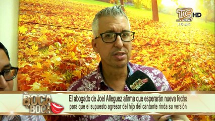 Joel Alleguez dice tener mucha paciencia y que no descansará hasta meter a la cárcel al supuesto agresor de su hijo