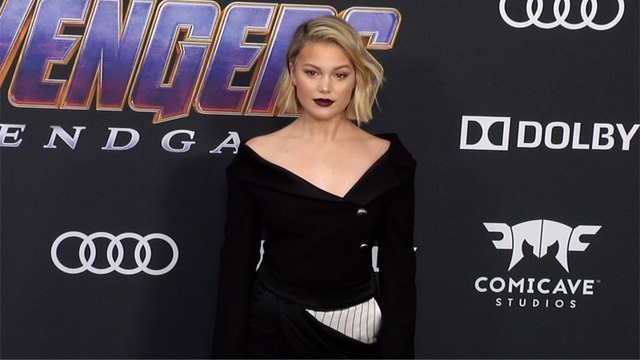 Olivia Holt Avengers: Endgame World Premiere Purple Carpet