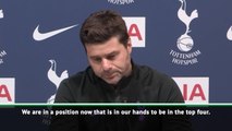 Top four destiny in Tottenham's hands - Pochettino