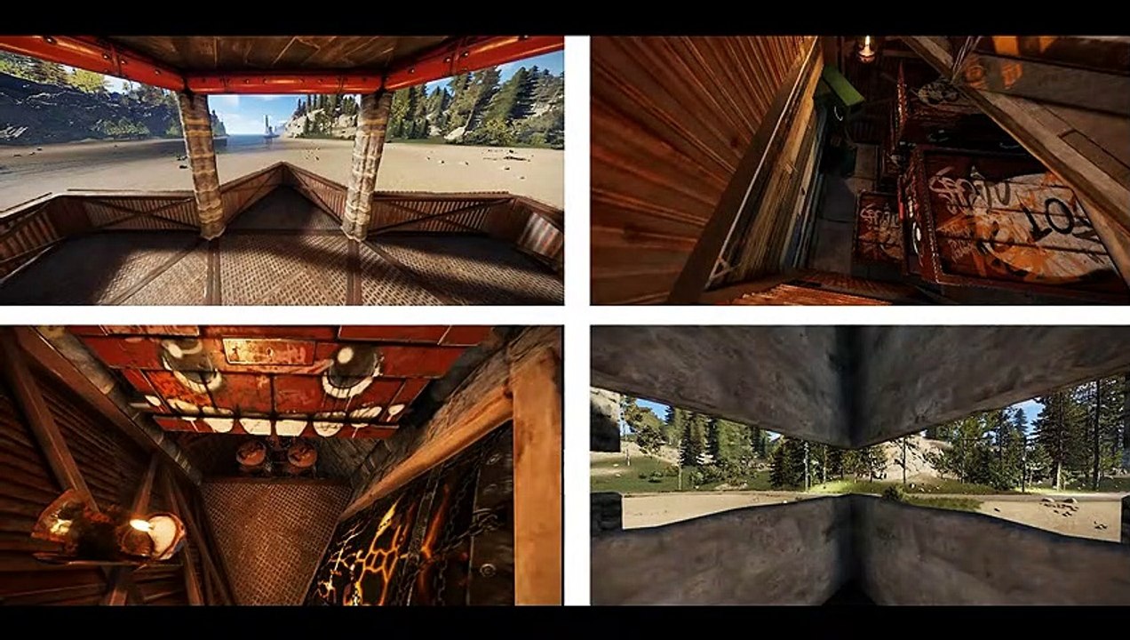 Rust Base Building - Rust Bunker Base - Rust Base Design (Rust Solo Base)