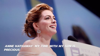 Anne Hathaway Hangs Up The Booze For Family