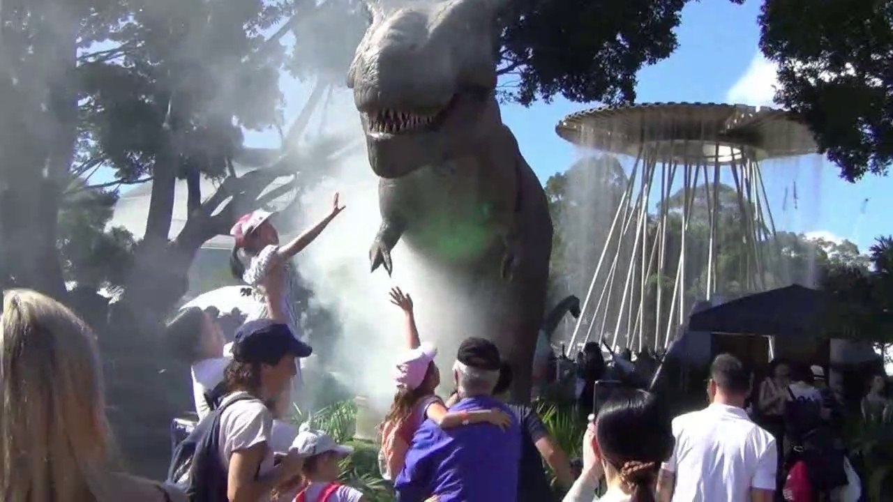 Sydney Easter Show  2019 Jurassic Park, Danza Montun Chile 4-8 , Rodeo,  21 Apr 19