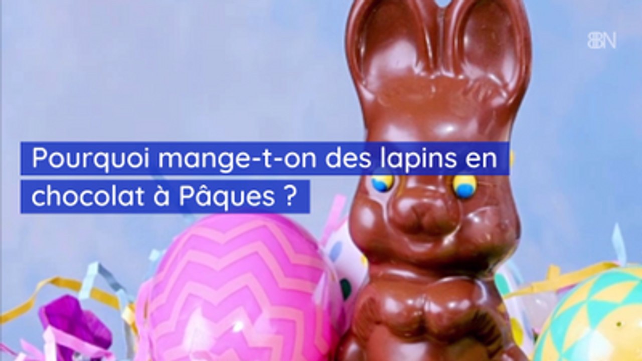 Pourquoi mange-t-on des lapins en chocolat à Pâques