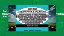 Full E-book  VLSI Synthesis of DSP Kernels: Algorithmic and Architectural Transformations  For