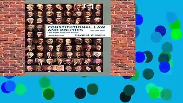 About For Books Constitutional Law and Politics: Civil Rights and Civil Liberties: 2 Best