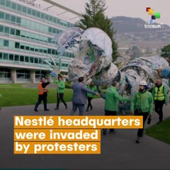 Nestlé Headquarters Were Invaded By Protesters