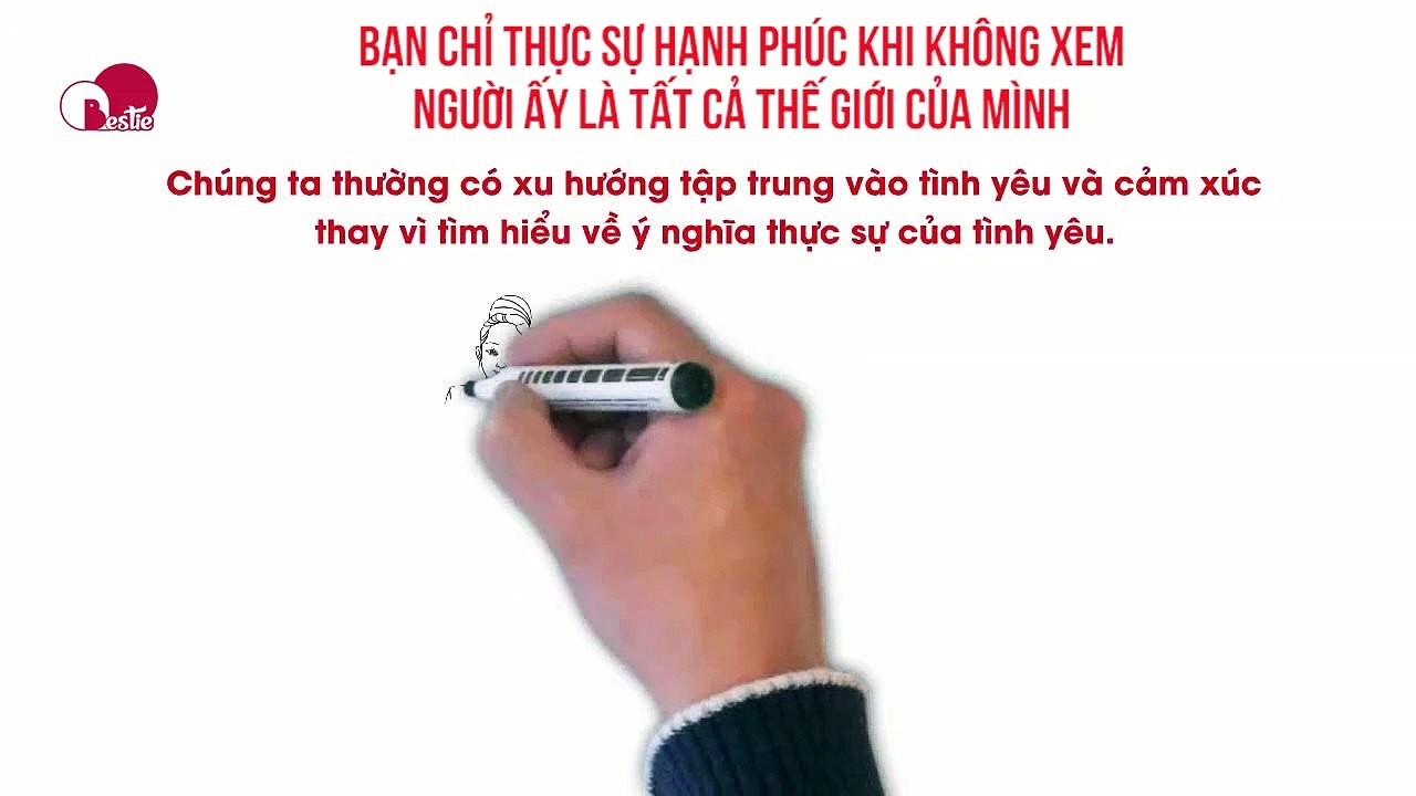 BẠN CHỈ THỰC SỰ HẠNH PHÚC KHI KHÔNG XEM NGƯỜI ẤY LÀ TẤT CẢ THẾ GIỚI CỦA MÌNH