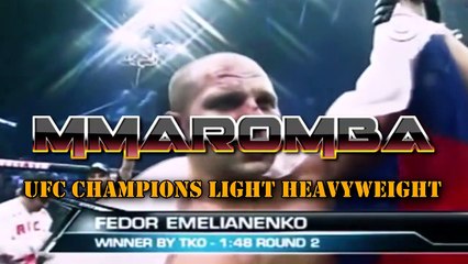 CAMPEÕES DO UFC CHAMPIONS   PESO MEIO PESASO LIGHT HEAVYWEIGHT