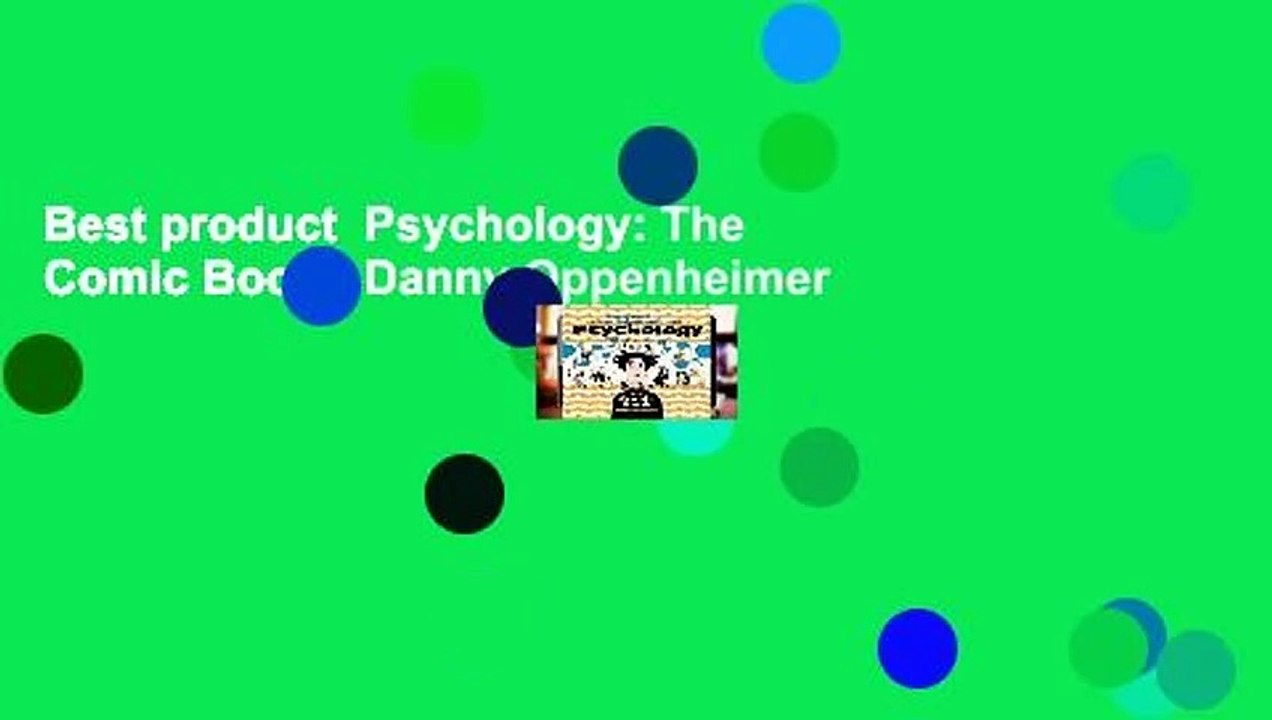 Best product  Psychology: The Comic Book - Danny Oppenheimer