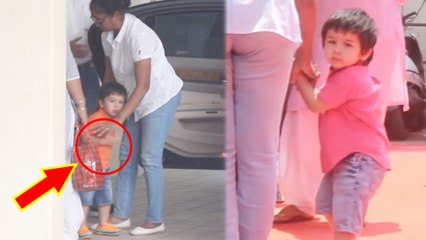 Taimur's Nanny's RUDE Behaviour With Him In PUBLIC Caught On Camera