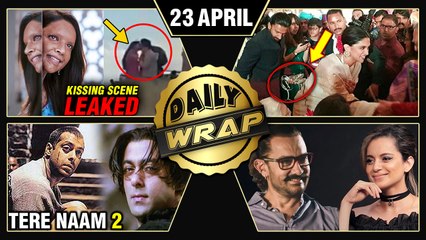 Deepika's Kiss Scene, Kangana Aamir Friends Again, Salman's Tere Naam 2 | Top 10 News