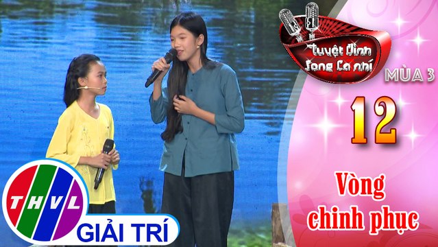 THVL | Tuyệt đỉnh song ca nhí Mùa 3 - Tập 12[3]: Quê em mùa nước lũ - Ngọc Thảo, Tiểu Bình