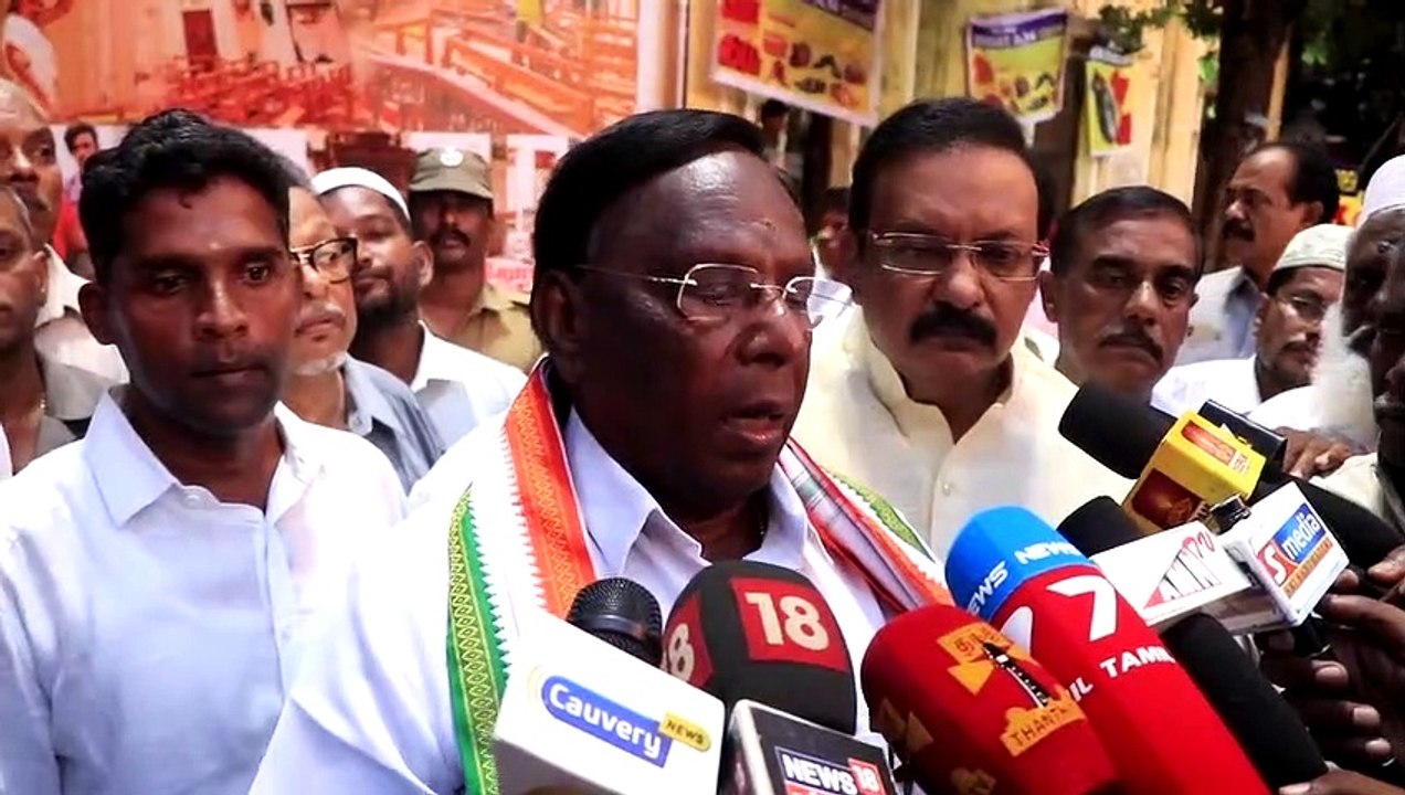இலங்கை வெடிகுண்டு தாக்குதலில் உயிரிழந்தவர்களுக்கு புதுச்சேரி முதலமைச்சர் மெழுகுவர்த்தி ஏந்தி அஞ்சலி-வீடியோ