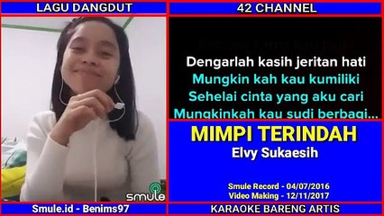 MIMPI TERINDAH - KARAOKE BARENG ARTIS