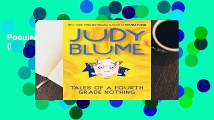 Popular Tales of a Fourth Grade Nothing (Fudge, #1) - Judy Blume