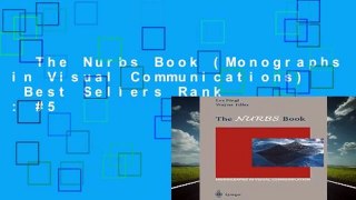 The Nurbs Book (Monographs in Visual Communications)  Best Sellers Rank : #5