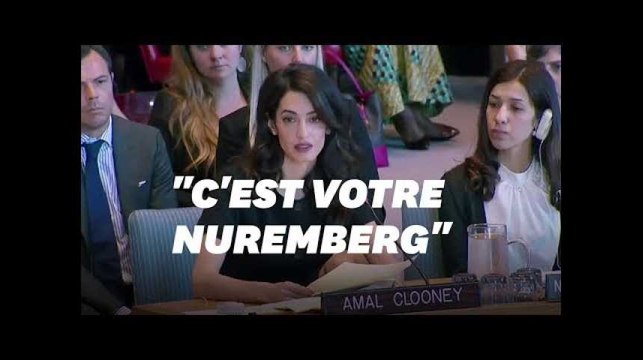 Amal Clooney réclame justice pour les victimes de violences sexuelles
