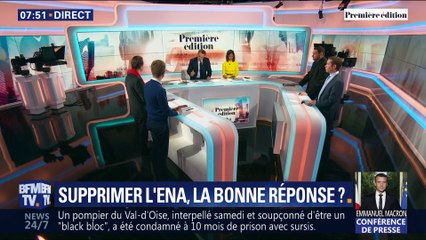 L'édito de Christophe Barbier: Supprimer l'ENA, la bonne réponse ?