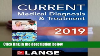 CURRENT Medical Diagnosis and Treatment 2019