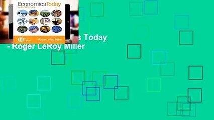 Library  Economics Today - Roger LeRoy Miller