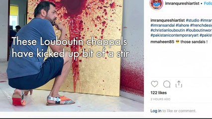 Pride and pique as Louboutin takes Pakistan chappal global