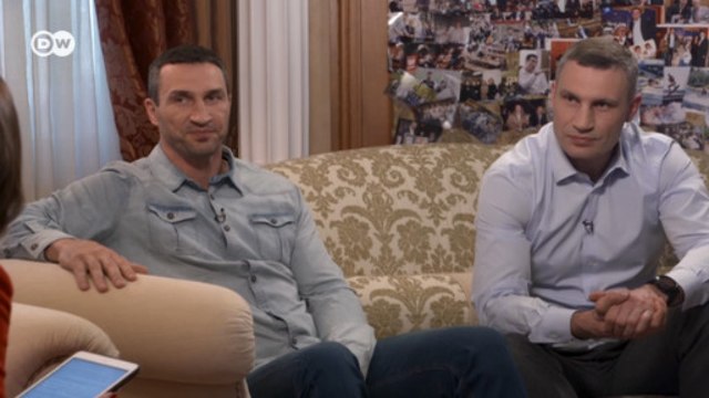 Братья Кличко подводят итоги президентских выборов в Украине в Немцова. Интервью