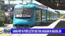 Gawang-Pinoy na hybrid electric road train, nagsagawa ng inaugural run