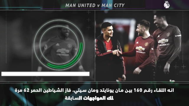 كرة قدم: الدوري الممتاز: مباراة قمة – مان يونايتد × مان سيتي