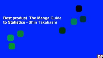 Best product  The Manga Guide to Statistics - Shin Takahashi