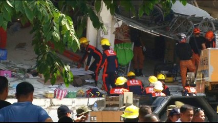 Rescuers search for survivors after deadly Phillipine quake
