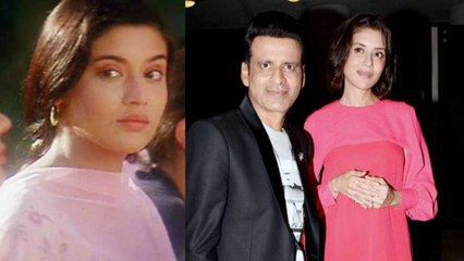Manoj Bajpayee's wife Neha looks UNRECOGNIZABLE during birthday party; Watch Video | FilmiBeat
