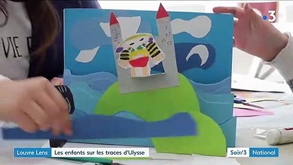 Louvre Lens : des enfants sur les traces d'Ulysse
