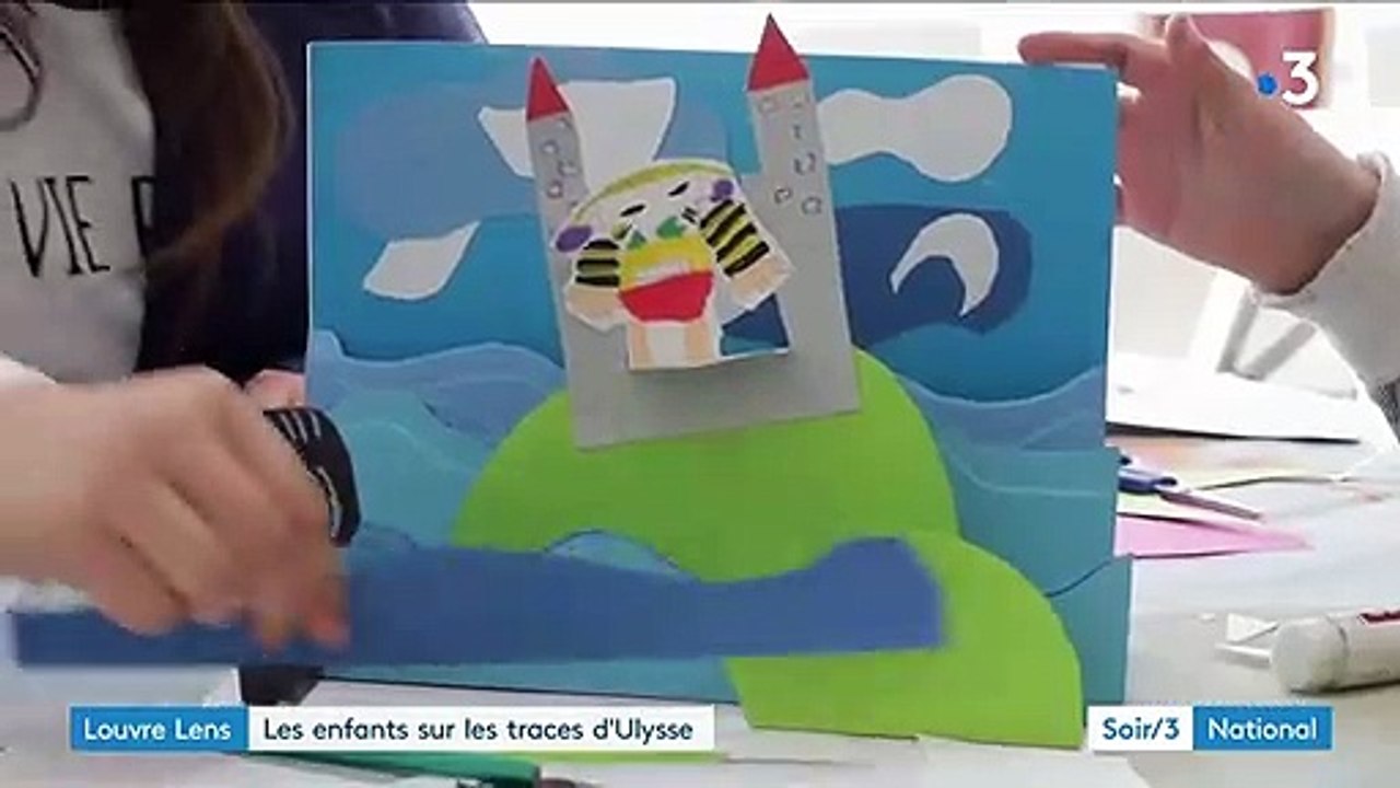 Louvre Lens : des enfants sur les traces d'Ulysse