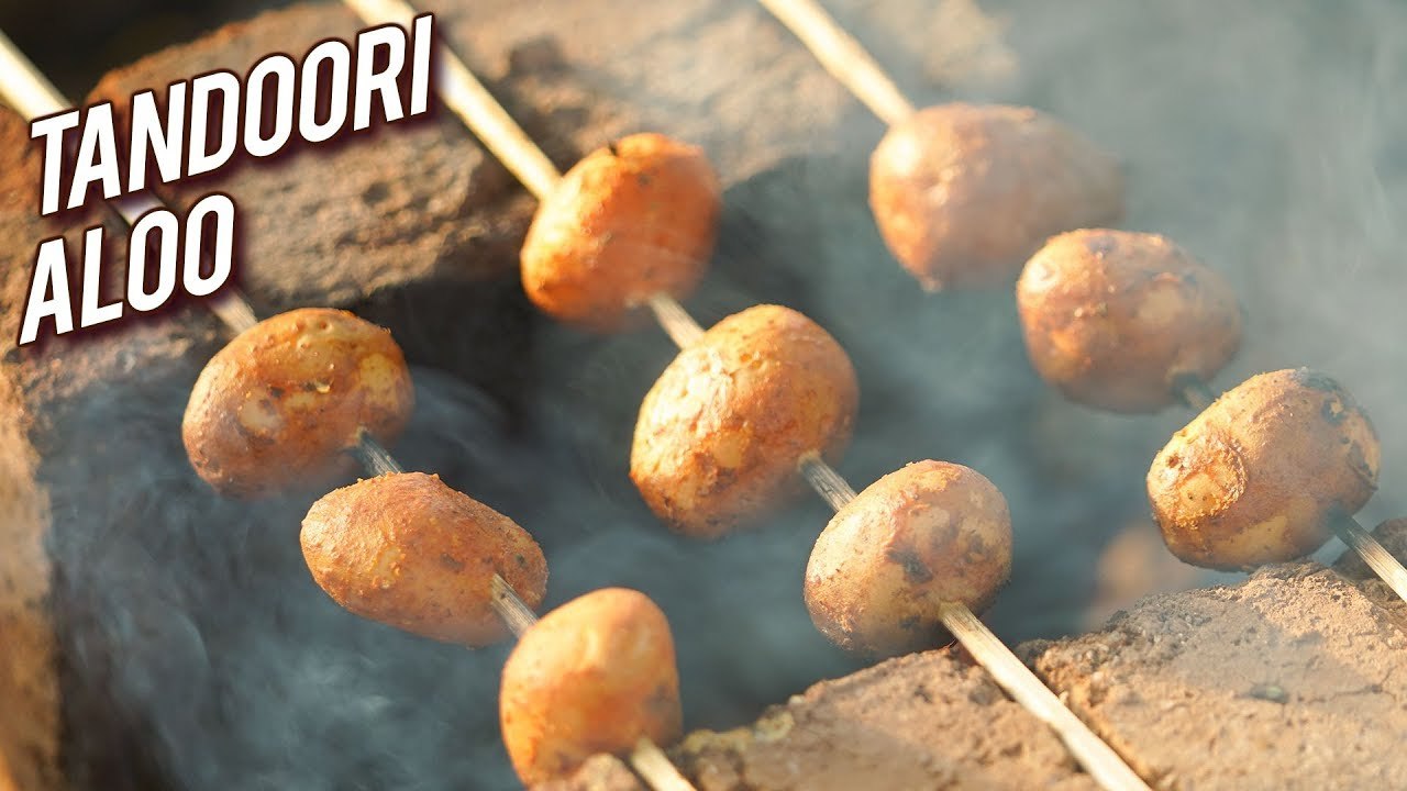 Aloo Tikka - Tandoori Aloo Recipe - Perfect Tandoori Aloo Tikka - Tandoori Potatoes - Varun