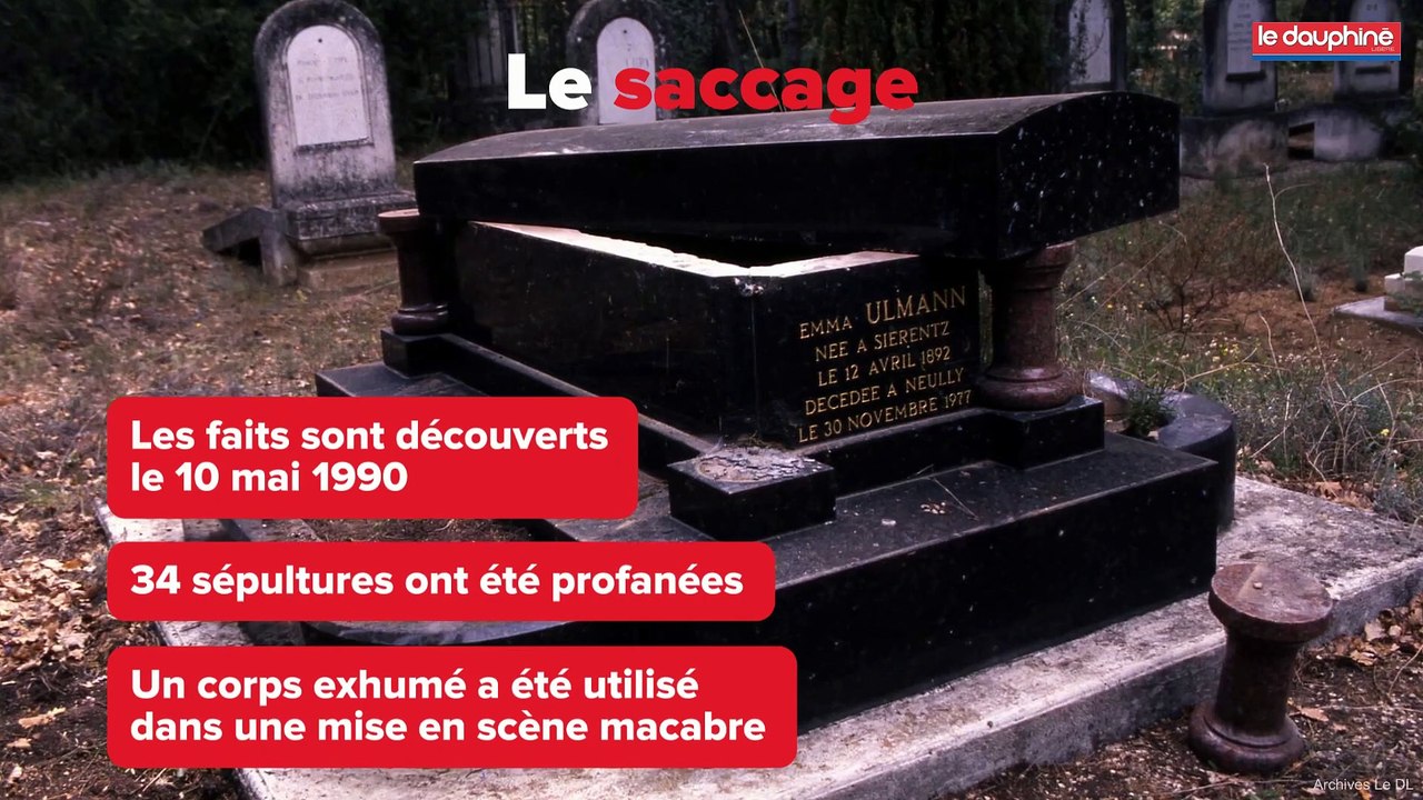 La profanation  du cimetière juif de Carpentras