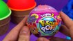 4 Colors Play Doh Ice Cream Cups Cars Hatchimals PJ Masks Surprise Toys Pikmi Pops Surprise Eggs