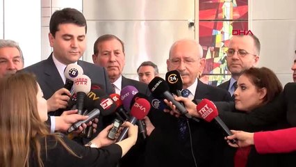 CHP Lideri Kemal Kılıçdaroğlu, DP Genel Başkanı Gültekin Uysal'ı Kabul Etti