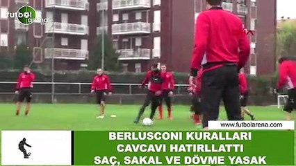 Berlusconi kuralları Cavcav'ı hatırlattı! Saç, sakal ve dövme yasak