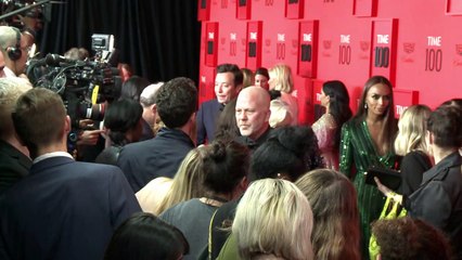 Les stars foulent le tapis rouge du gala du Time magazine
