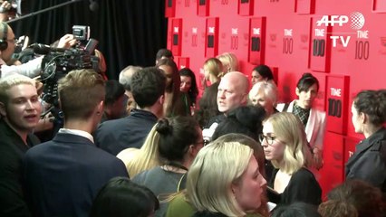 Les stars foulent le tapis rouge du gala du Time magazine