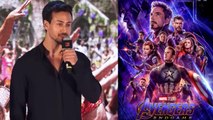 Tiger Shroff shocking comment on Avengers: Endgame; Watch Video | FilmiBeat